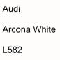 Preview: Audi, Arcona White, L582.